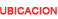 Ubicaci�n